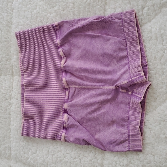 Free People Pants - Free People Good Karma Running Shorts Sheer Lilac